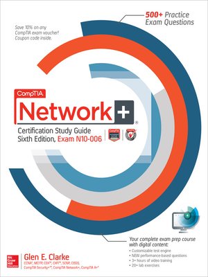 cover image of CompTIA Network+ Certification Study Guide (Exam N10-006)